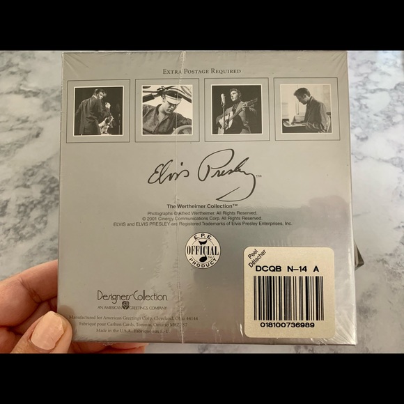 Elvis Presley Pez and blank notecards NEW - Picture 6 of 8